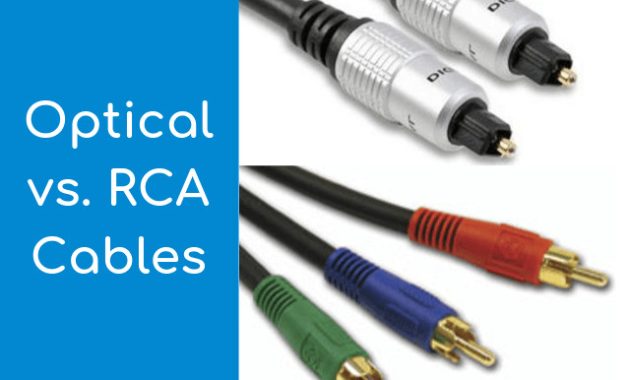 Finddiffer Optical vs RCA Cables