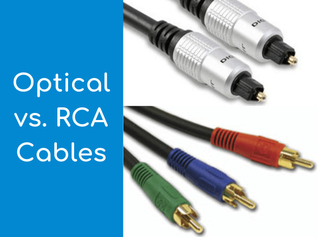 Finddiffer Optical vs RCA Cables
