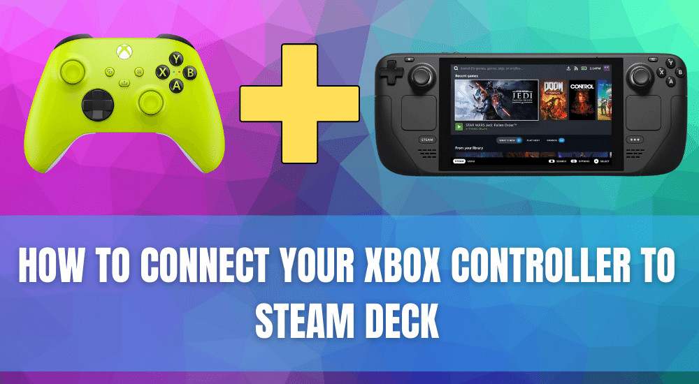 How to connect your Xbox controller to Steam Deck