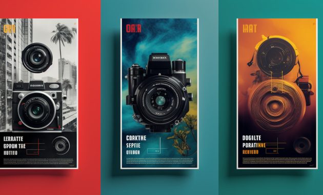Vibrant and dynamic poster template Vibrant and dynamic poster template