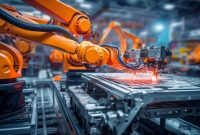 Industrial Robot Assembly Line Industrial Robot Assembly Line