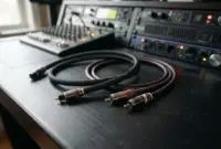 Optical audio cable and RCA audio cables comparison