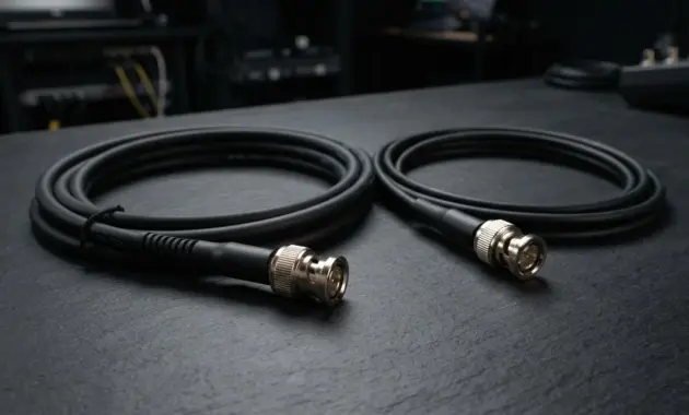 SDI and BNC cables SDI video cable and BNC connector