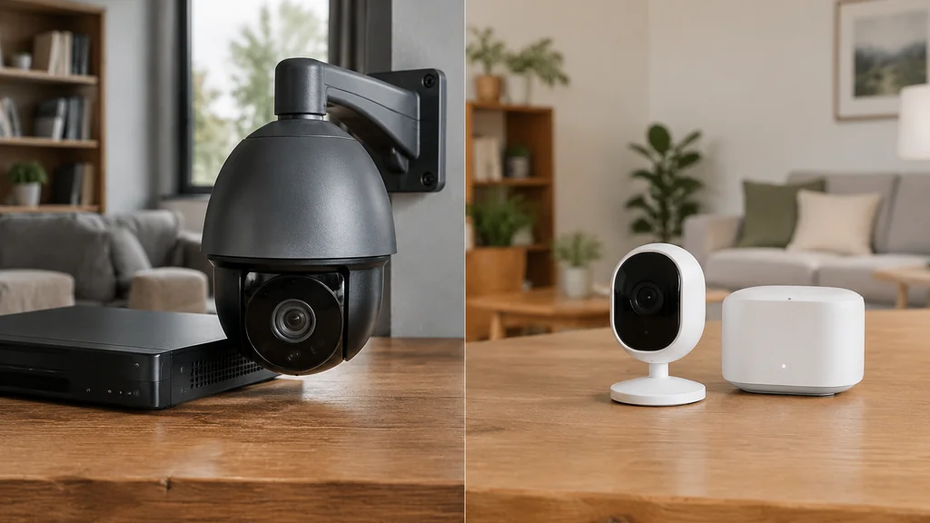 Professional Surveillance Cameras vs Consumer Security Cameras